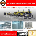 ztech brand 7 layers PE Air Cushion Bubble Film lamination mahcine